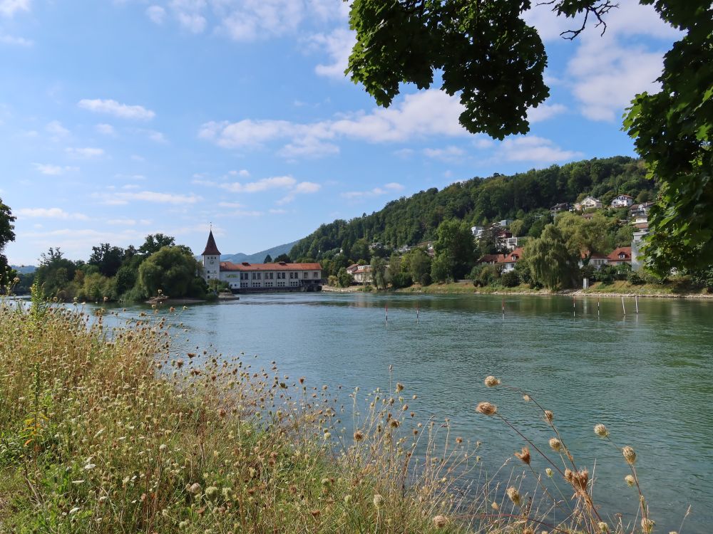 Blick Richtung Wasserkraftwerk