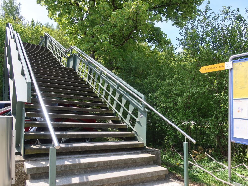 Treppe bei Feldemoos