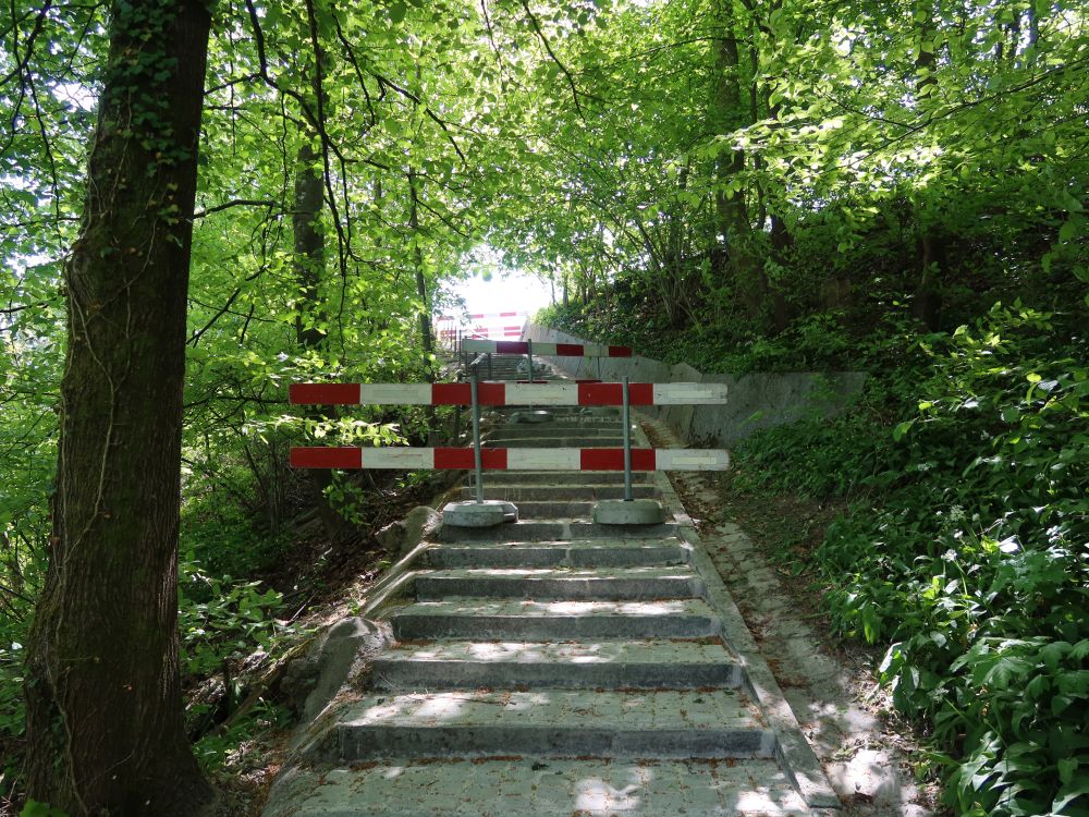 Baustelle an der Birmensdorferstr.