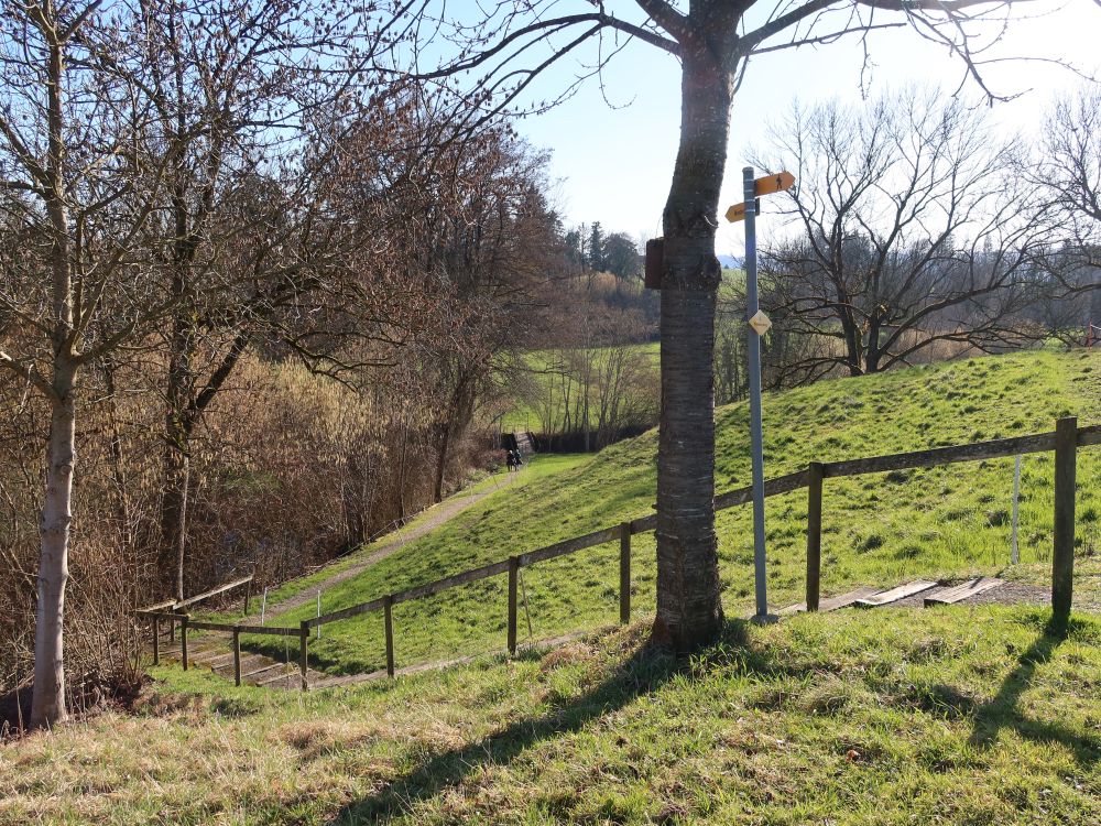 Treppe zum Chemebach