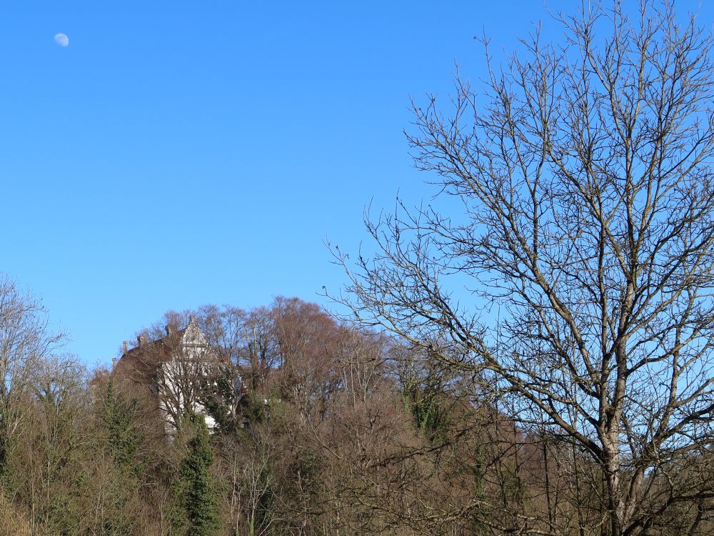Mond über Schloss Altenklingen