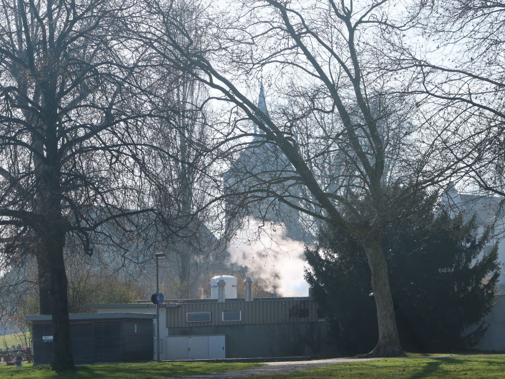 Rauch vor Sankt Martin