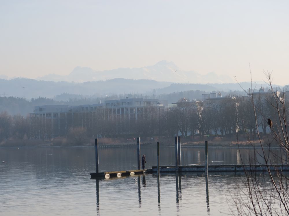 Altmann und Säntis im Dunst