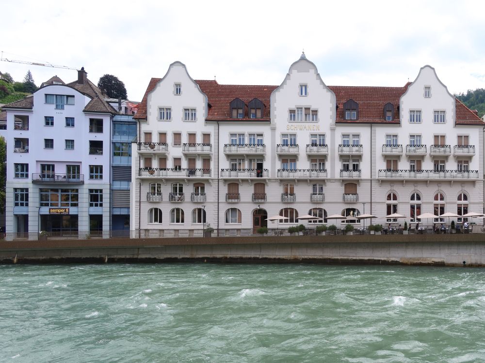 Fassade Brasserie Schwanen