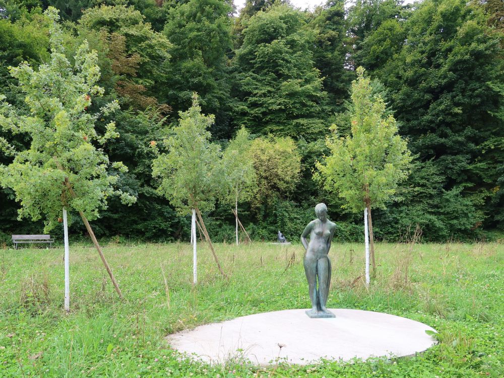 Skulptur Sinnende im Mättelipark