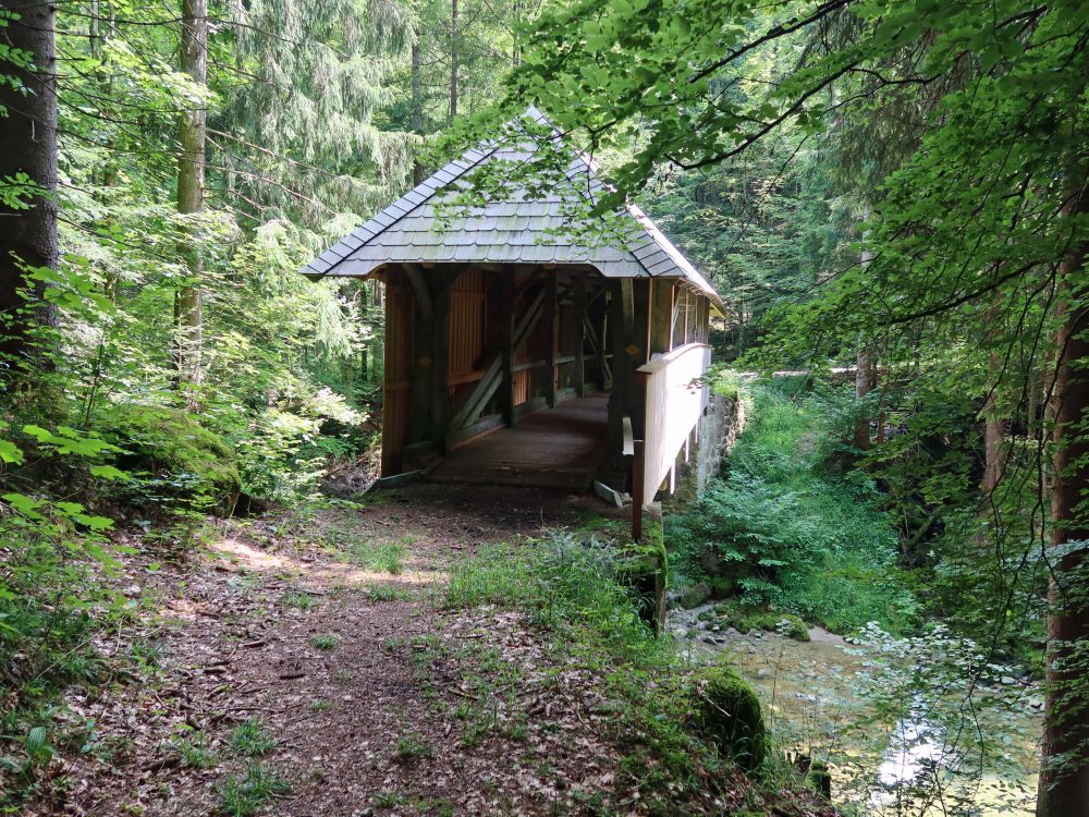 Gedeckte Brücke übern Zwislerbach