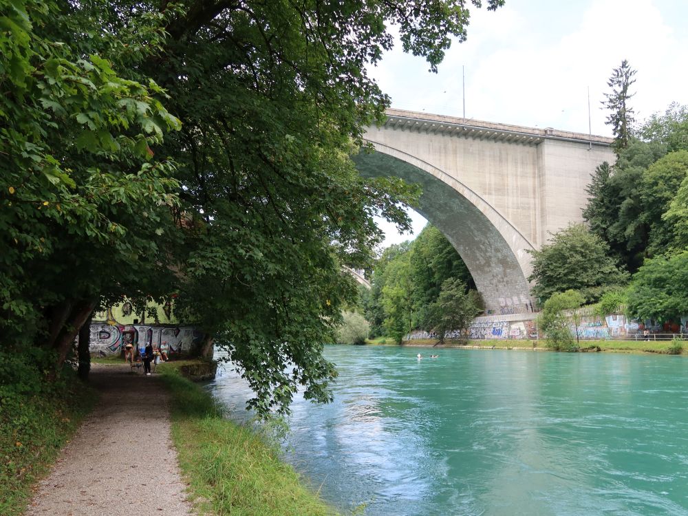 Reckweg und Lorrainebrücke