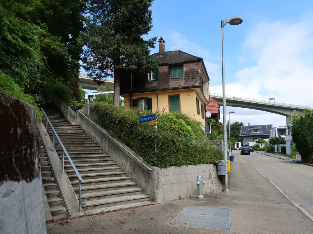 Stauwehrrain und Felsenauviadukt