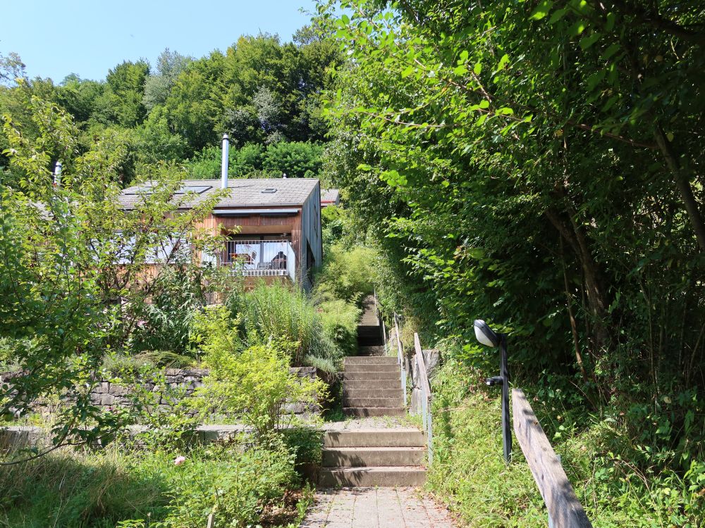 Treppenaufgang an der Halenbrücke