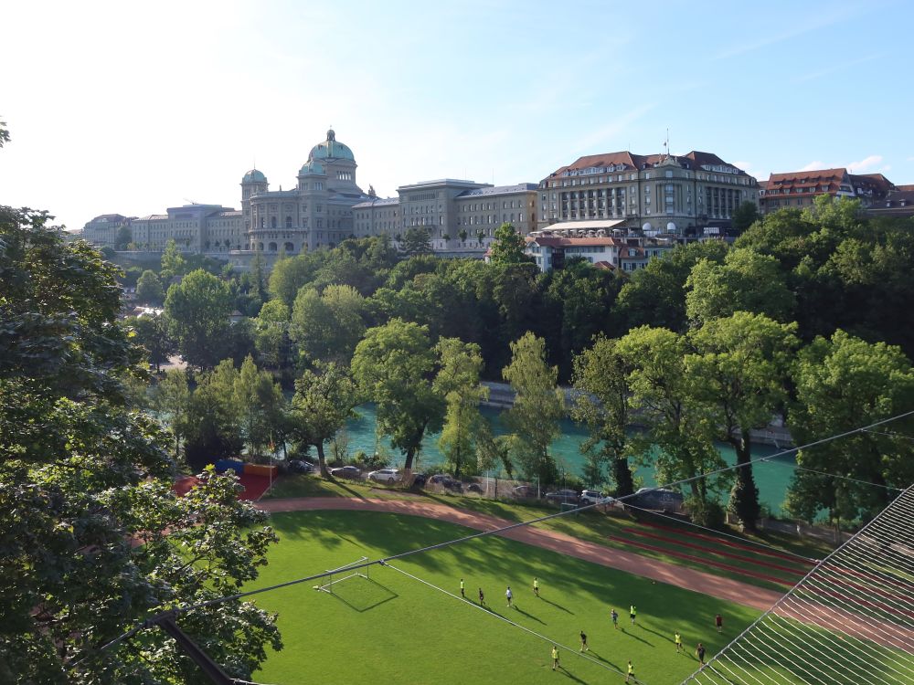 Bundeshaus und Hotel Bellevue