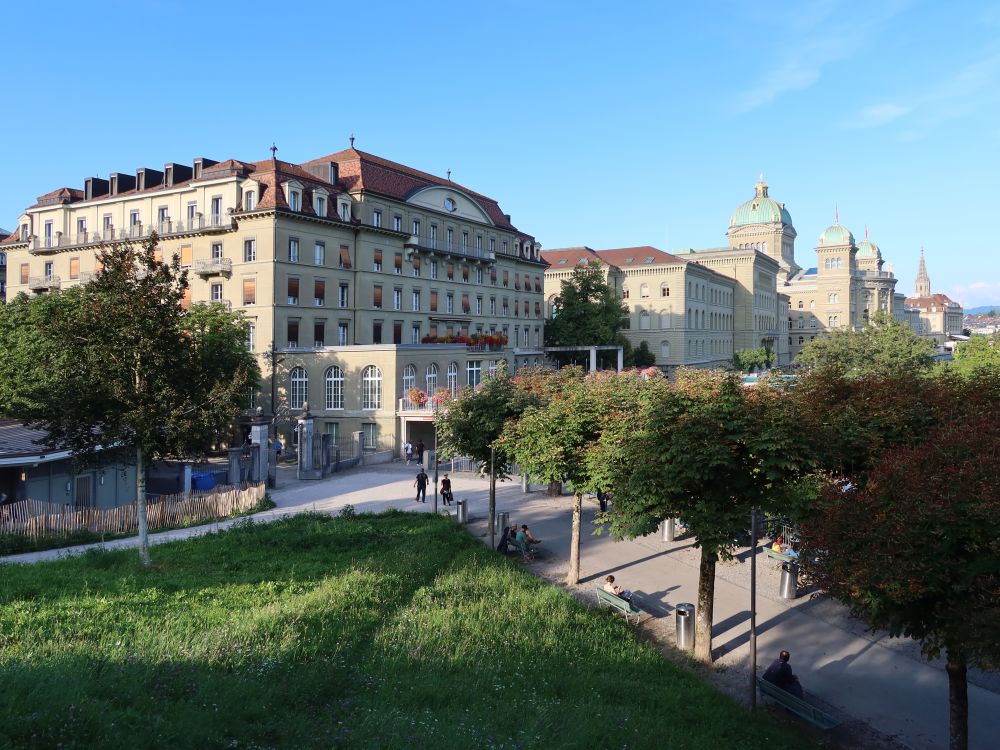 Blick zum Bundeshaus