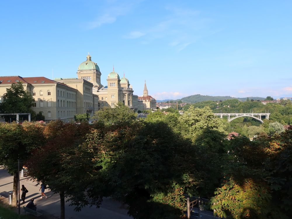 Blick zum Bundeshaus