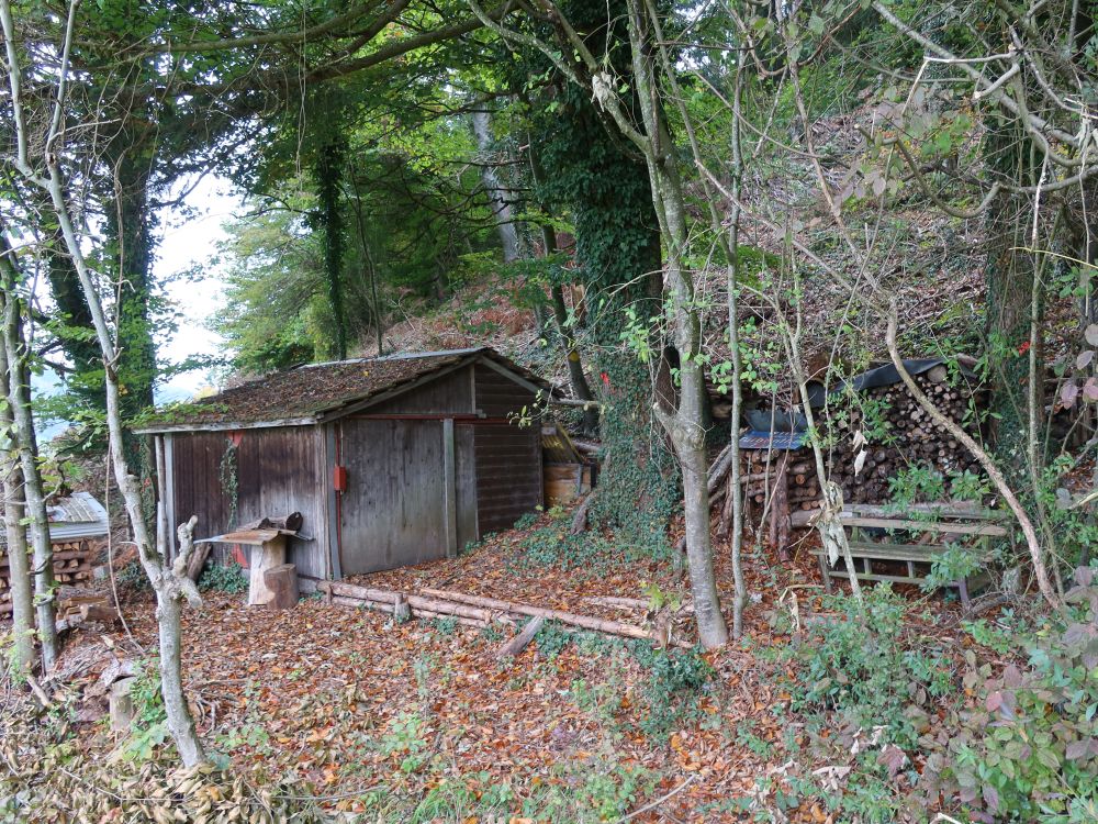 Hütte an der Panoramastrasse