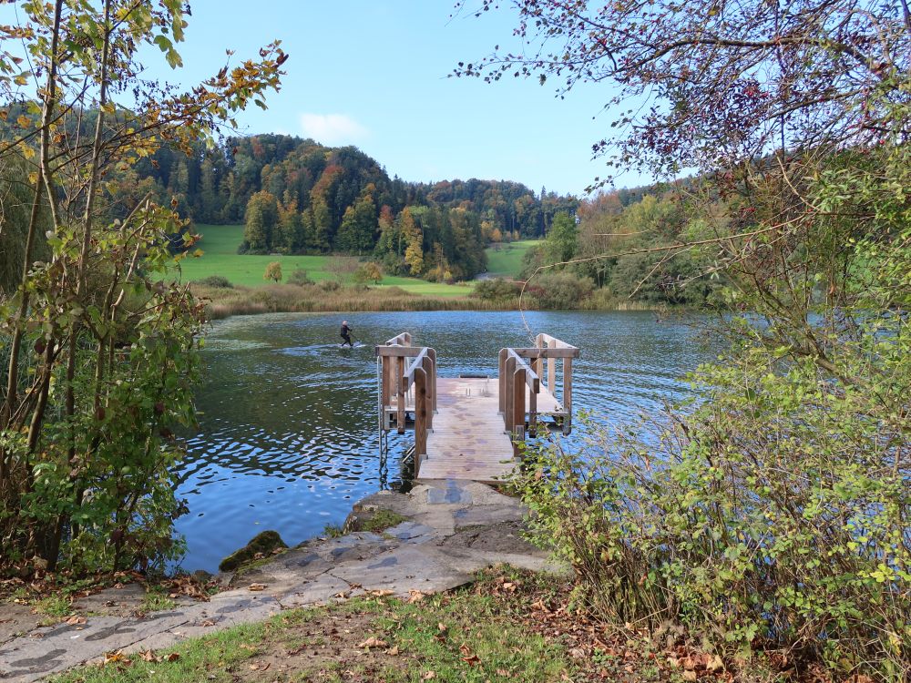 Steg am Bichelsee