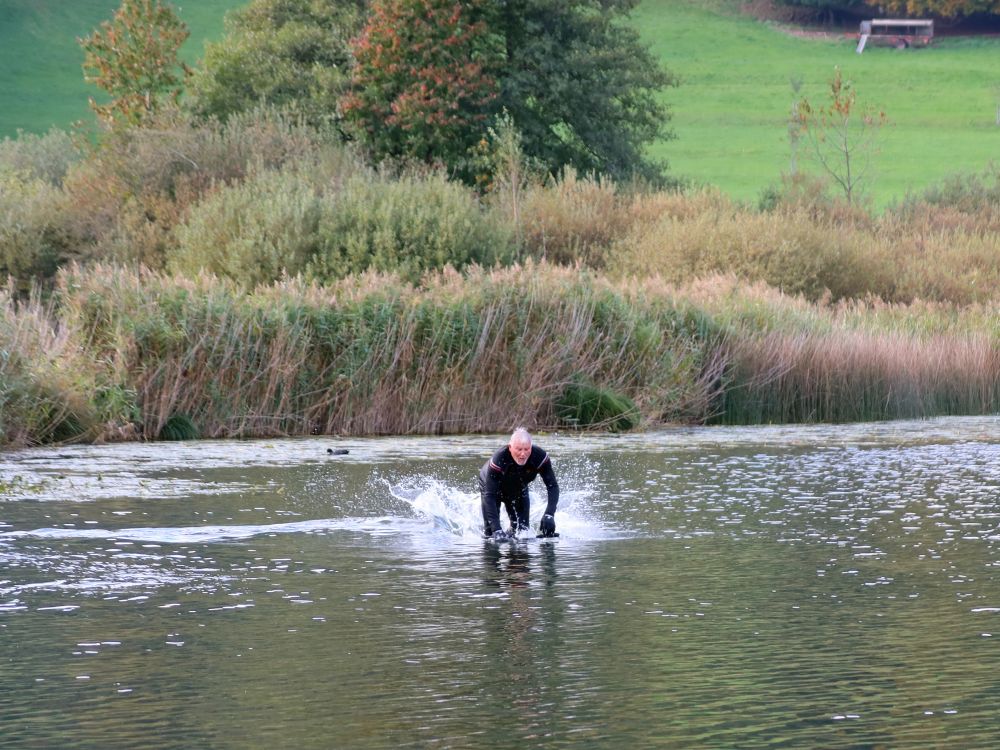 Wassersportler abgetaucht