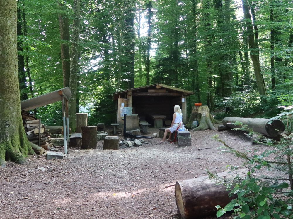 Grillplatz mit Schutzhütte