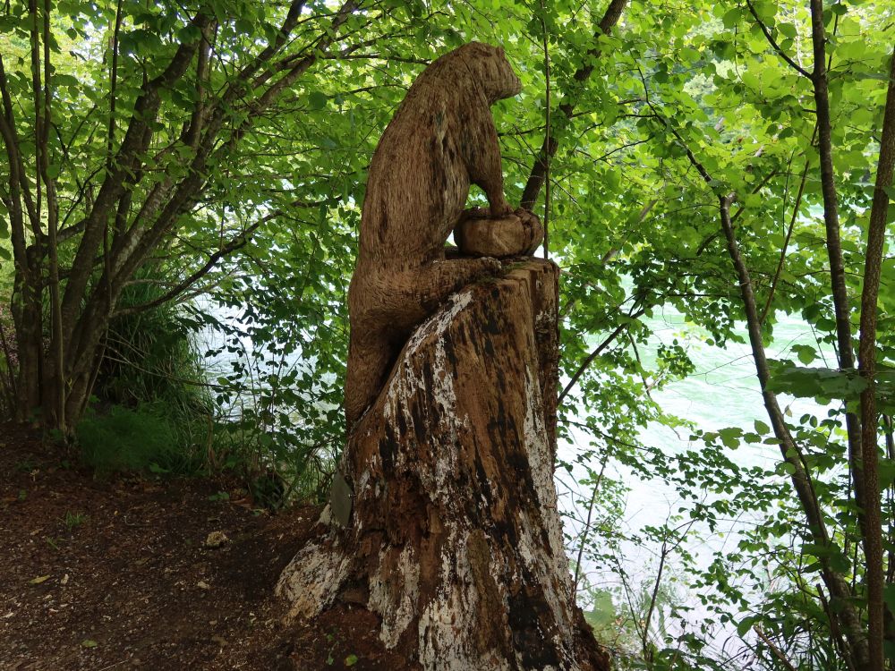 Skulptur Seeotter