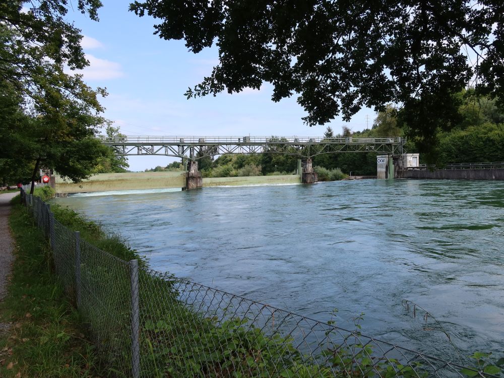 Stauwehr Rathausen