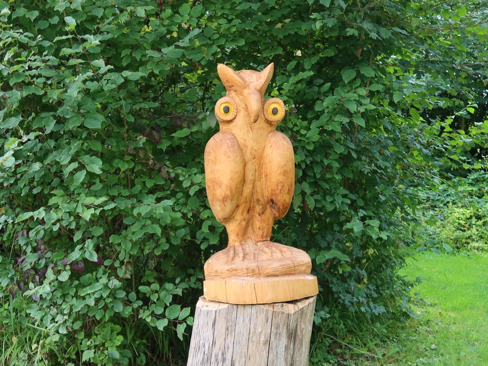 Skulptur Eule