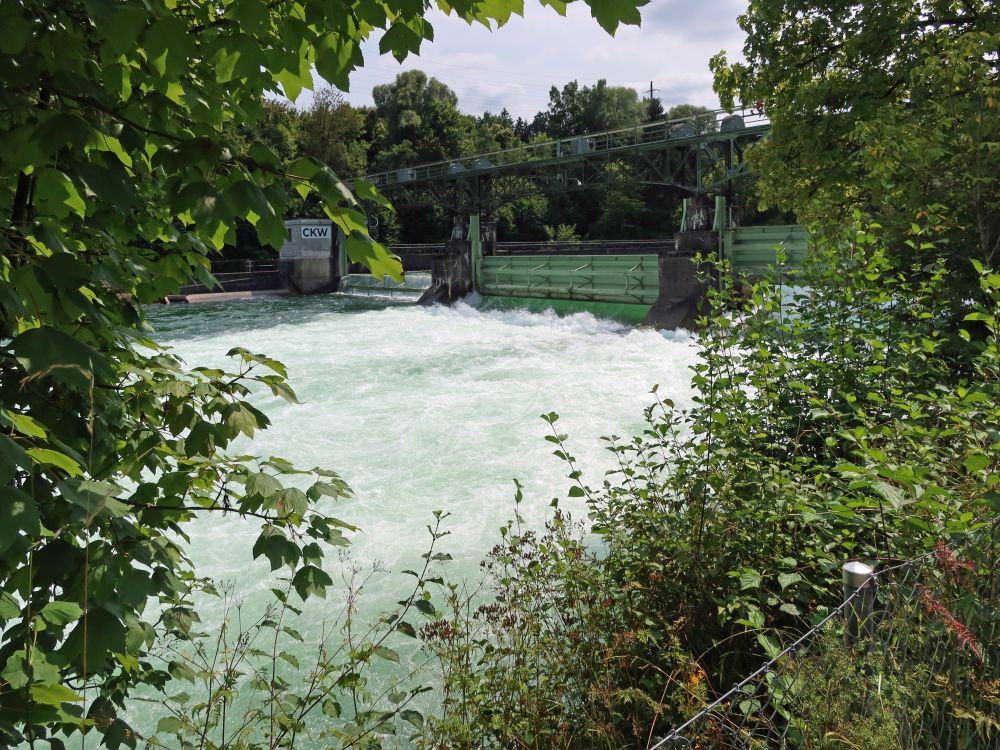 Stauwehr Rathausen