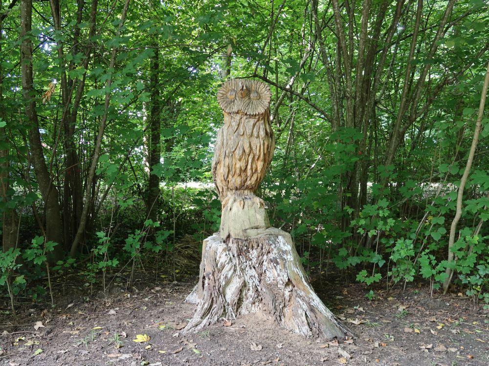 Skulptur Eule