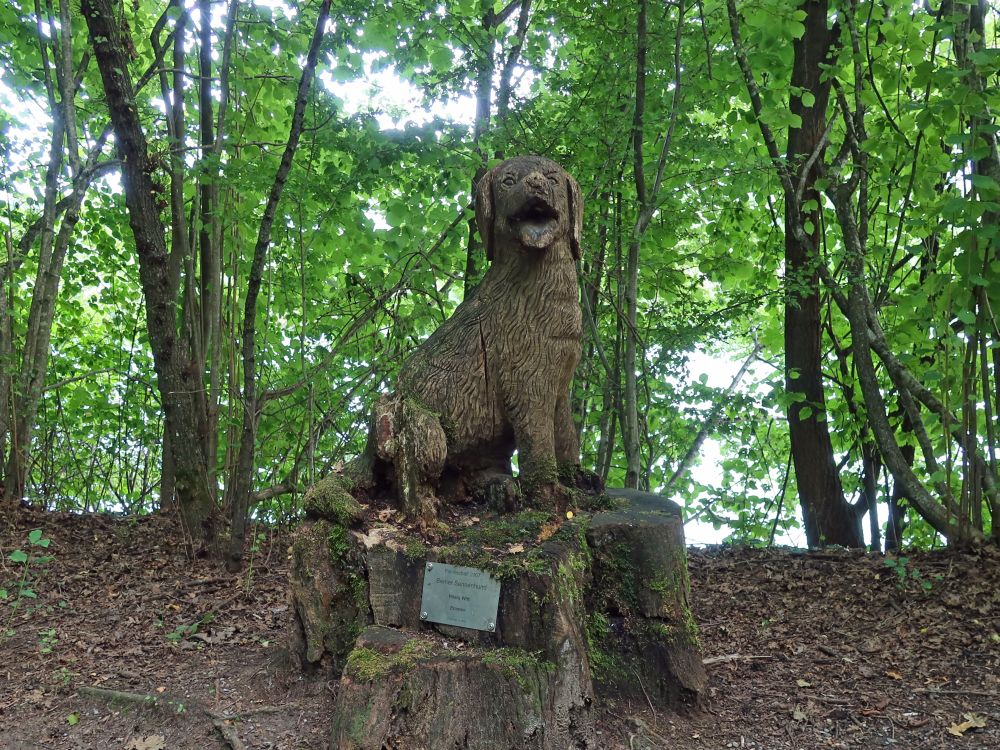 Skulptur Berner Sennenhund