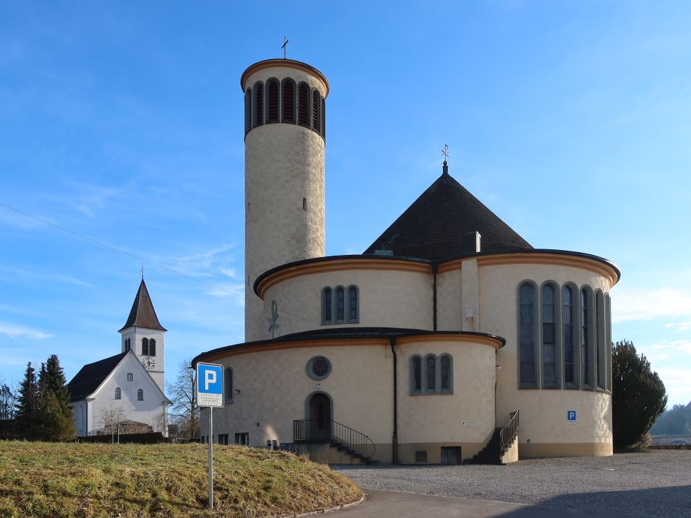 Ev. Kirche Bussnang und Kath. Kirche