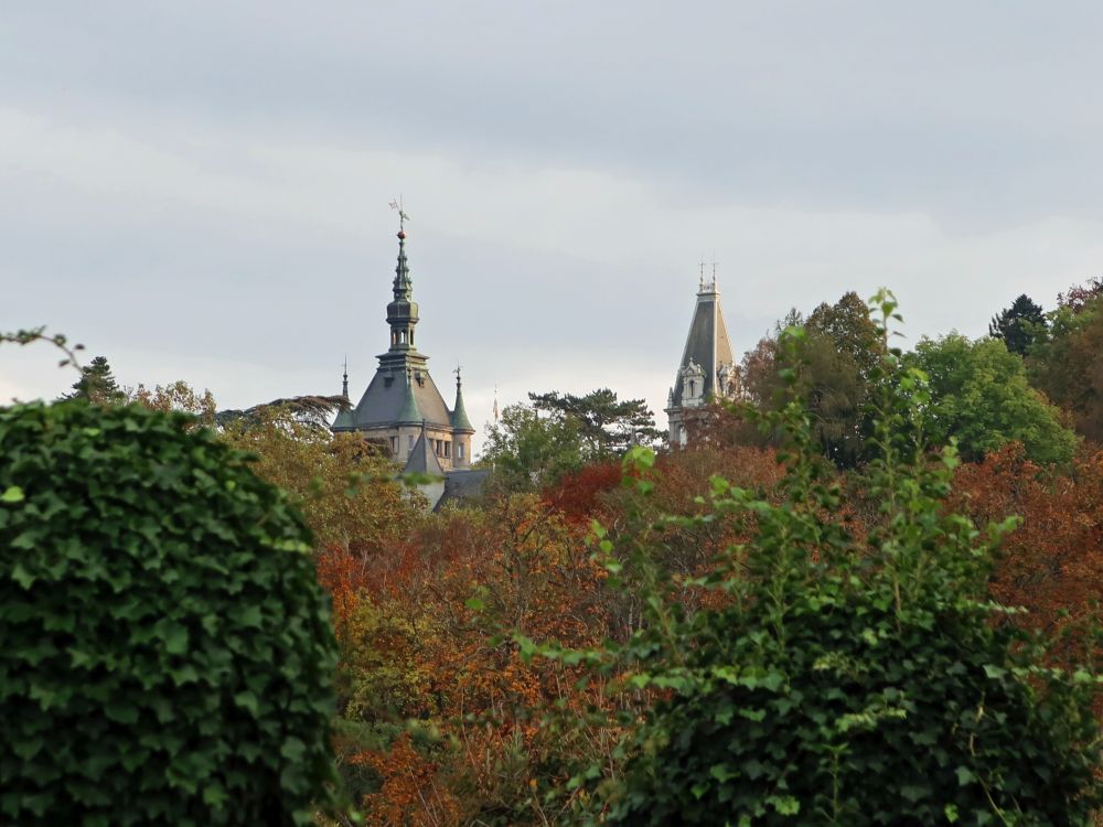 Türme von Schloss Castell