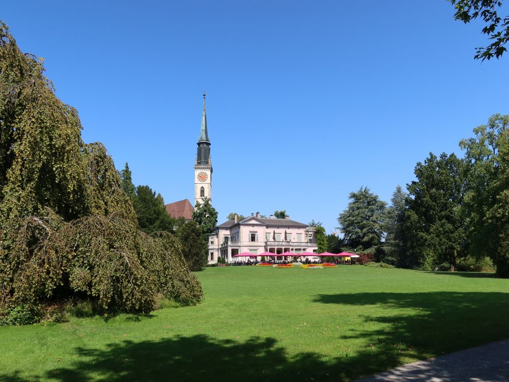 Kirche St. Jakob und Villa Villette