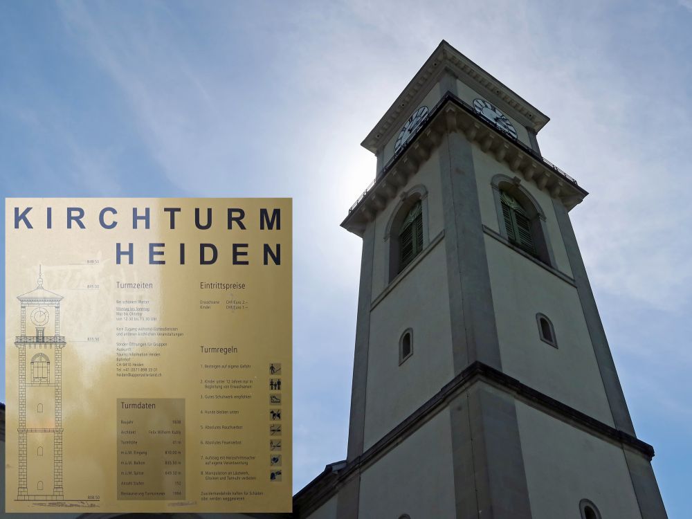 Kirchturm Heiden