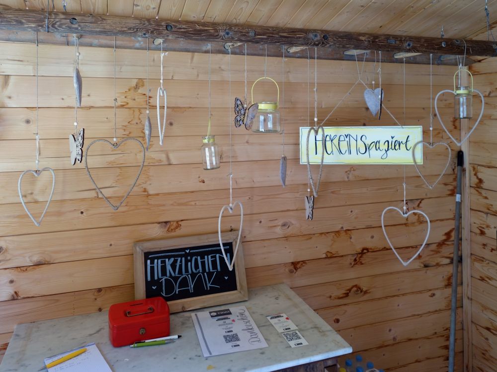 Herzchen im Hofladen