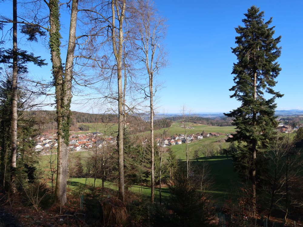 Blick Richtung Kirchberg