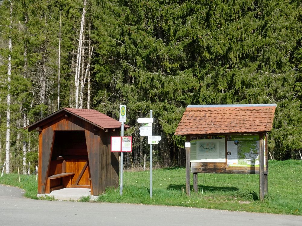 Bushaltestelle am Posthaus
