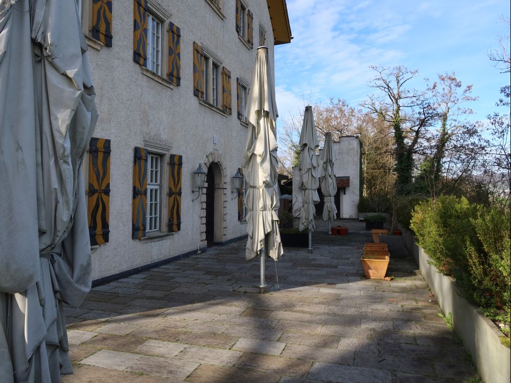 Terrasse Schloss Böttstein