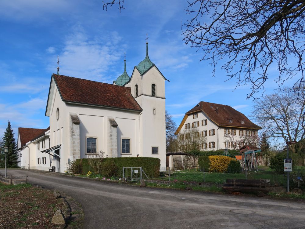Schlosskapelle und Schloss Böttstein