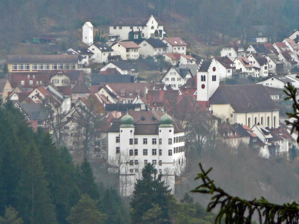 Mühlheim mit Schloss