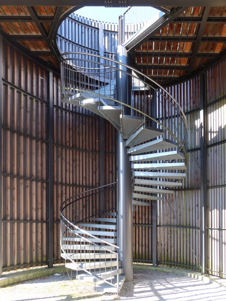 Wendeltreppe im Aussichtsturm