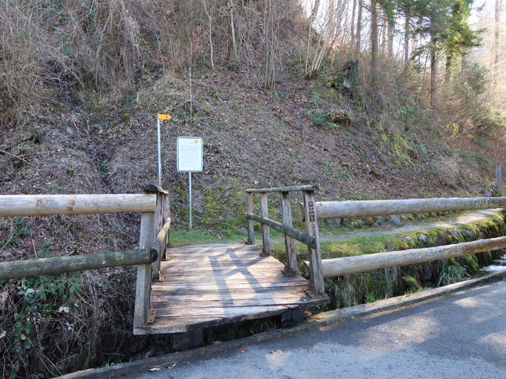 Steg übern Dorfbach
