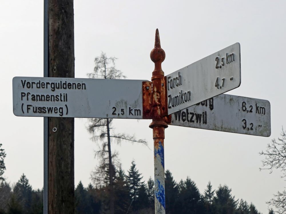 alte Wegweiser