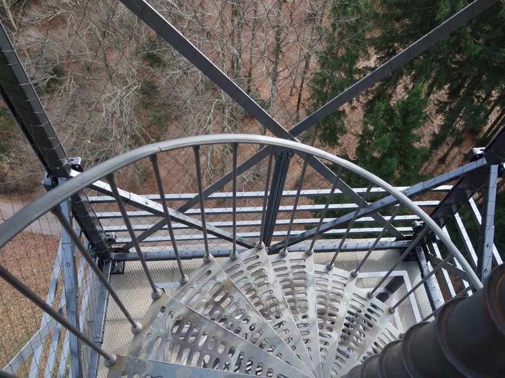 Treppe des Aussichtsturms