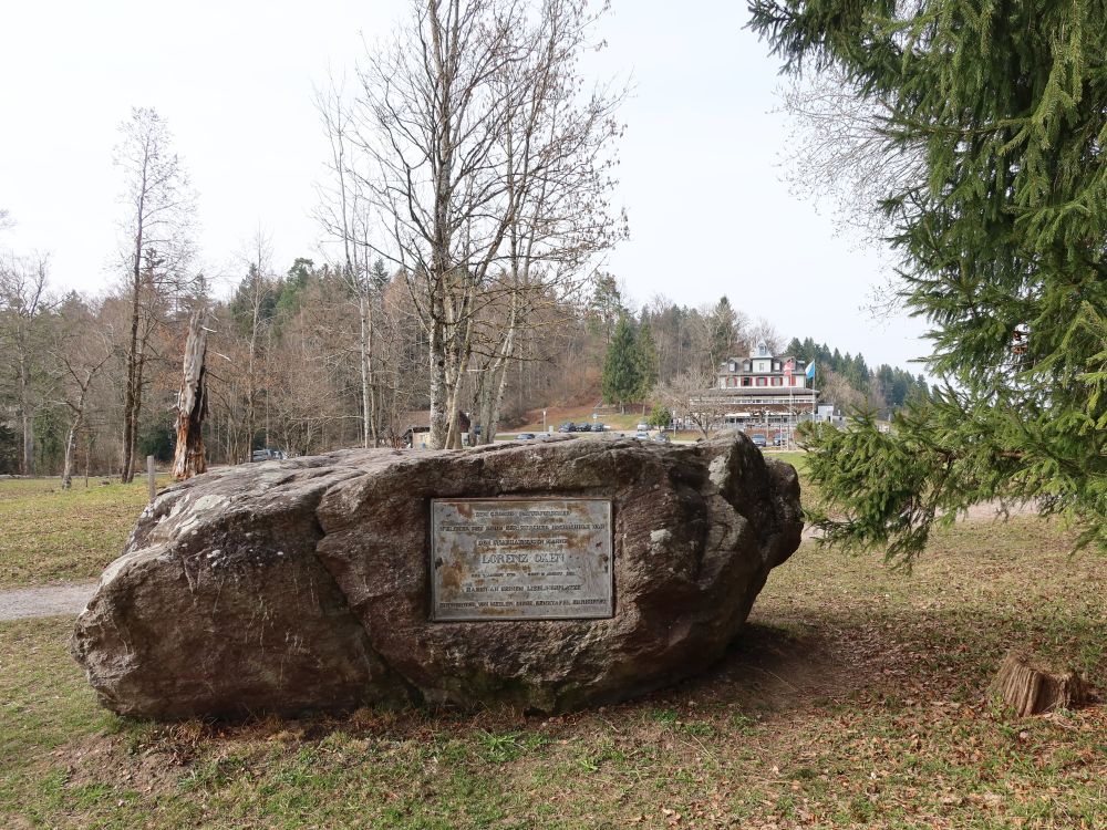 Gedenkstein und Hochwacht