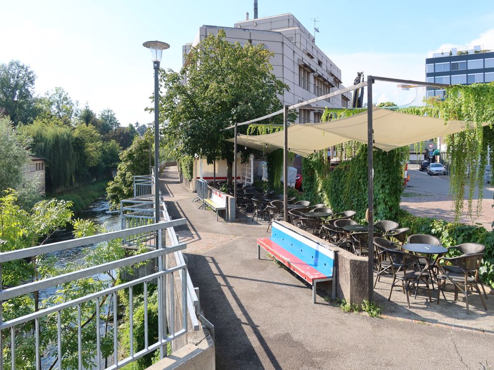 Terrasse an der Murg