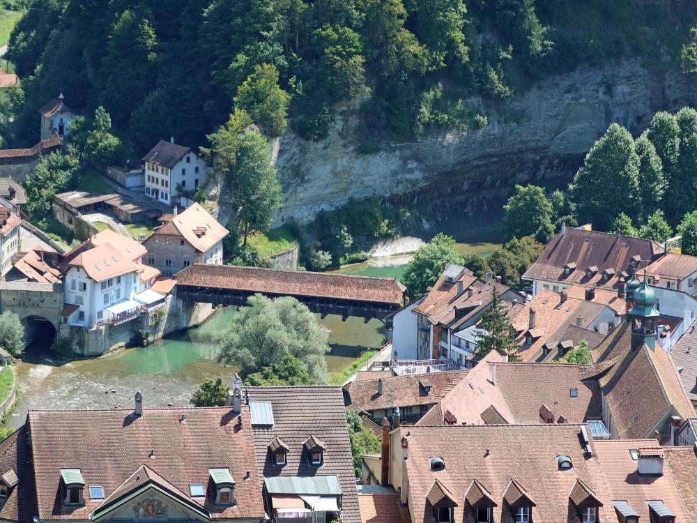 Blick vom Turm der Kathedale