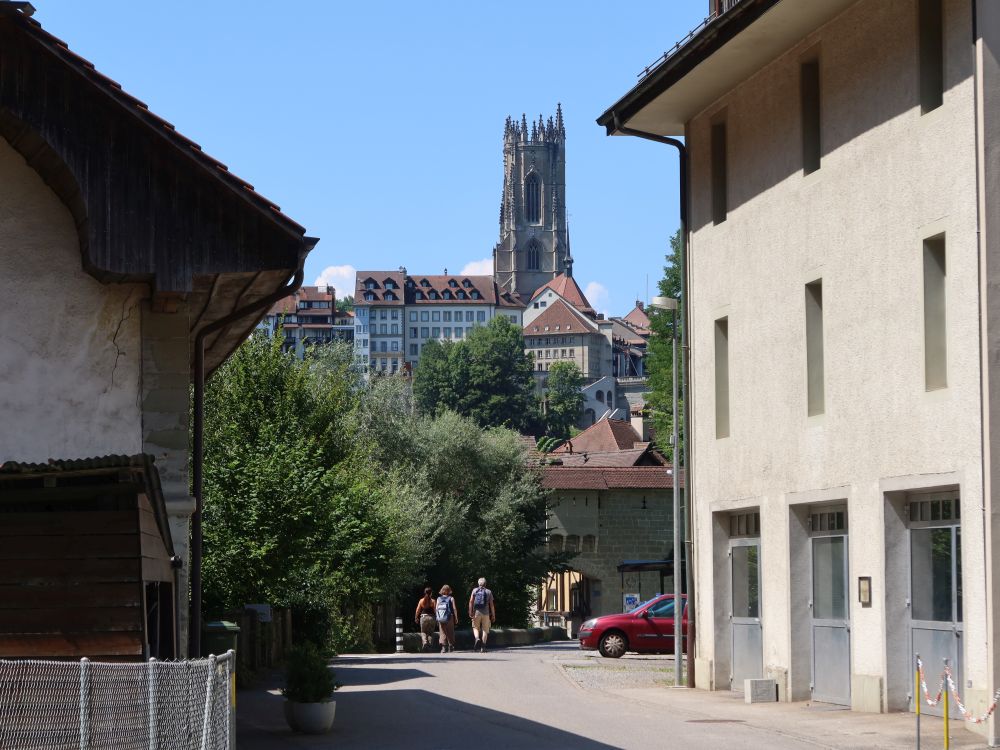 Blick Richtung Kathedrale