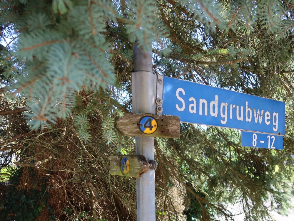 hölzerne Wegweiser