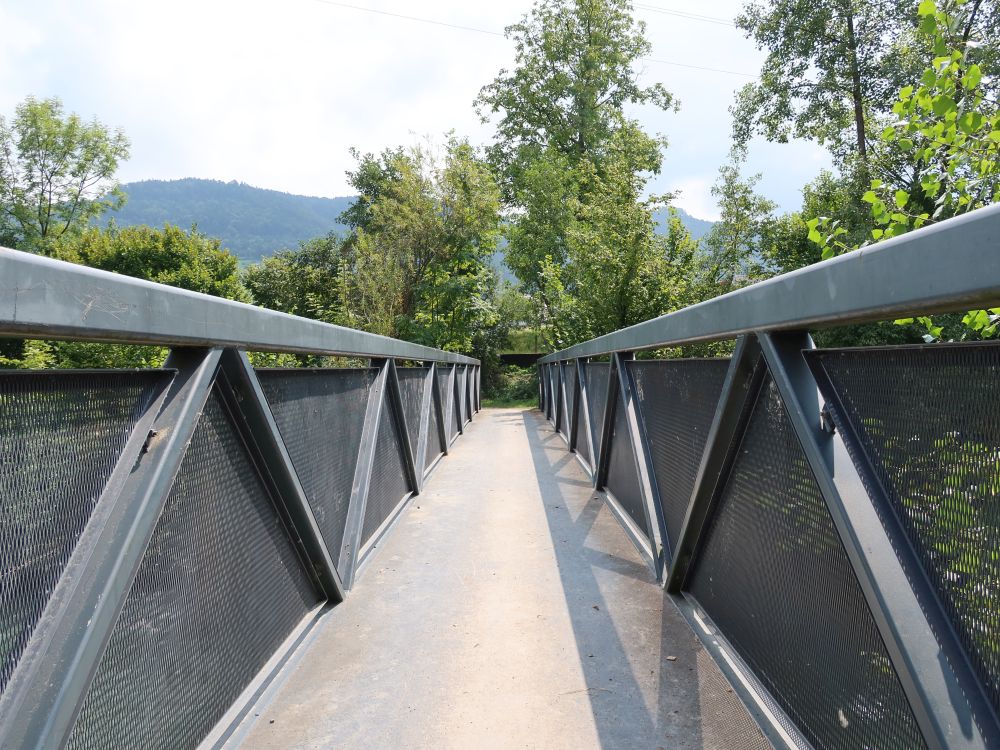 Steg übern Reusskanal