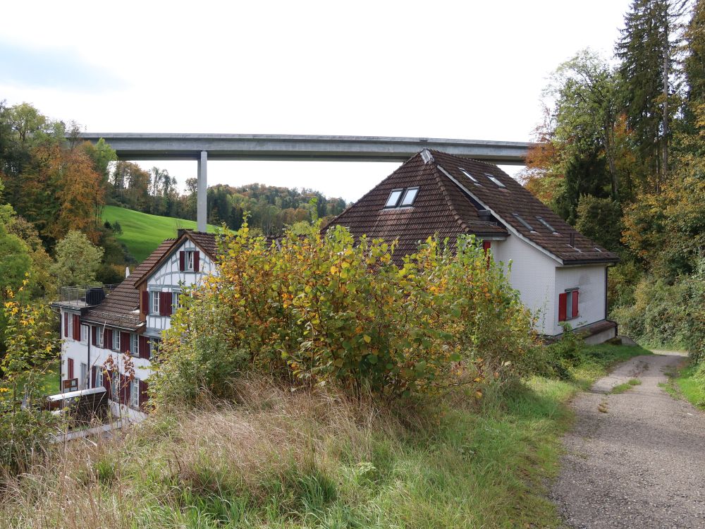 Autobahn über Haldenmühle