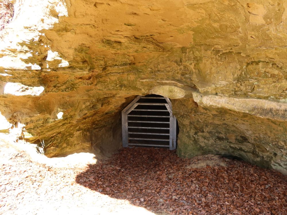 verschlossener Eingang