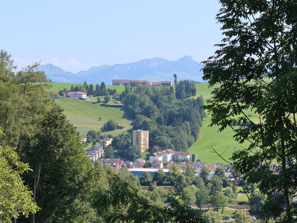 Blick Richtung Kamor und Hoher Kasten