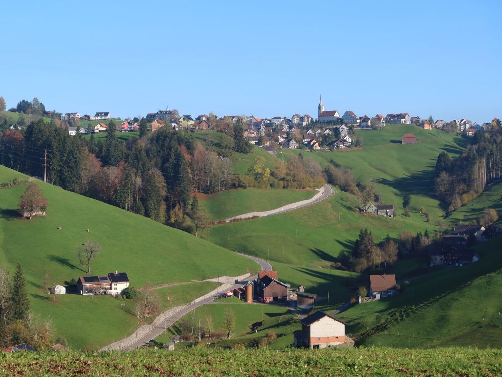 Blick Richtung Schwellbrunn